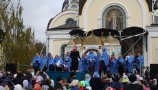 Детский фестиваль в Одессе посвятили Иверской иконе Божией Матери