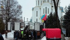 Радикали відновили атаки на єдиний храм УПЦ в Тернополі (ФОТО)