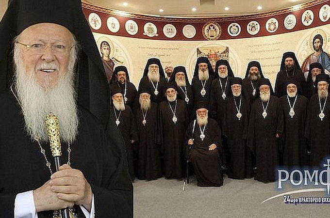 Patriarch Bartholomew calls upon Primate of Greek Church to prevent reconsideration of Crete Council decisions