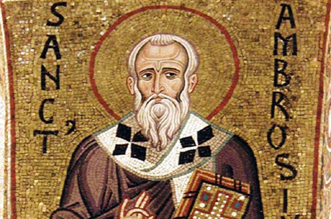 20 декабря – память святителя Амвросия, епископа Медиоланского