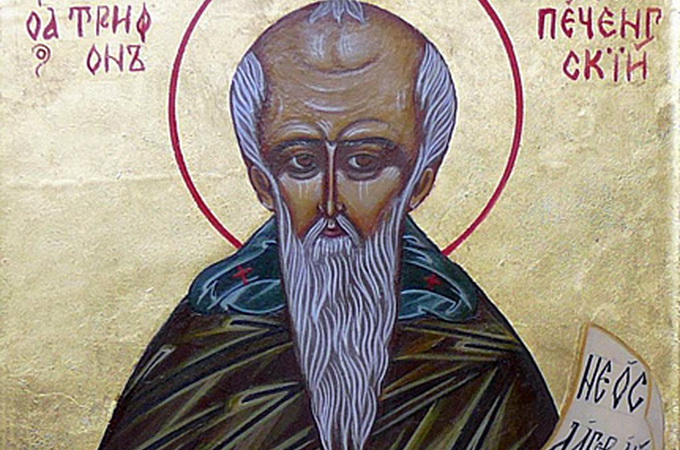 28 декабря – память преподобного Трифона Печенгского, Кольского 