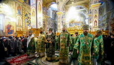 Віруючі УПЦ молитовно вшанували пам'ять преподобного Кукші Одеського (ФОТО)