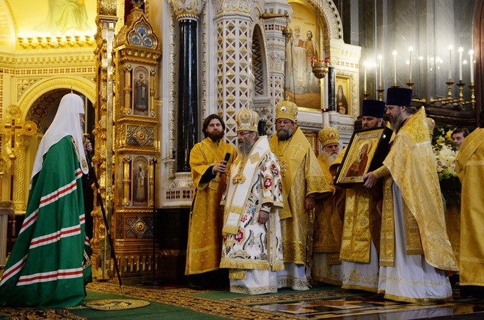 ROC Primate prays for peace in Ukraine on his eighth anniversary of enthronement