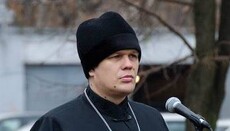 Priest from Kiev Patriarchate cursing an Odessa resident in Facebook