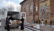 Gorlovska and Berdyansk Dioceses of UOC aids refugees from Avdeevka