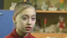 A girl from Gorlovka who was shielded by her mother from explosion: I want the war to end and people to be kind