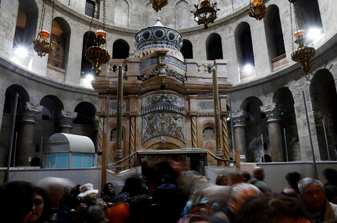 Chapel over the Lord’s Tomb consecrated after restoration