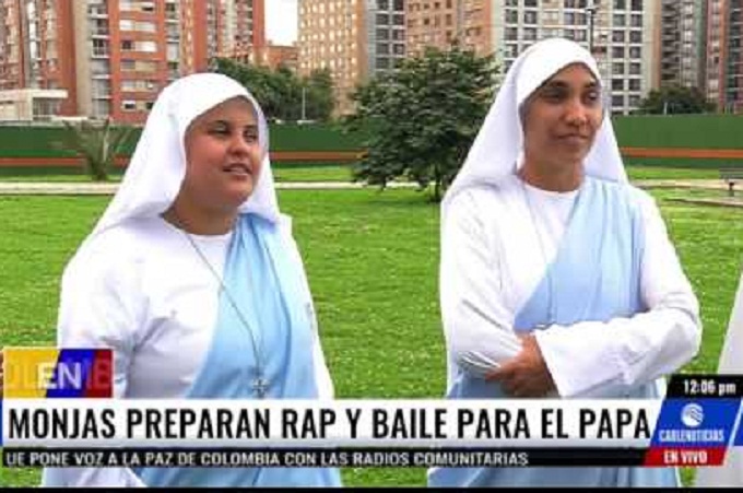 Монахини Колумбии приготовили рэп для Папы Римского