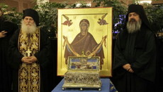 13 вересня – Положення чесного пояса Пресвятої Богородиці у Константинопольському Влахернському храмі