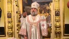 Епископ Тихон благословил всех на защиту прав Коломыйской общины УПЦ