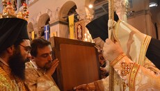Греческая Церковь подарила УПЦ икону вмч Димитрия Солунского (ФОТО, ВИДЕО)