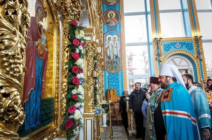 Під Харковом освятили новий храм на честь Казанської ікони Божої Матері