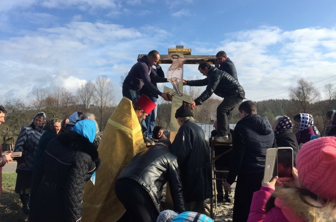 В Башуках построят новый храм вместо захваченного КП два года назад