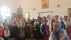 Верующие Катериновки встретили первое Рождество в новом храме
