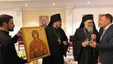 Православні з ОАЕ подарували ікону у звільнений від ІДІЛ монастир Сирії