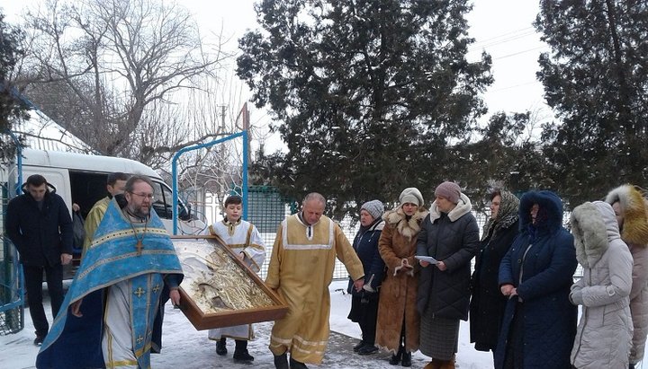 У Мелітопольському районі зустрічають чудотворний образ Божої Матері