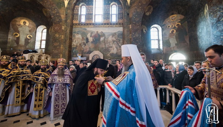 В УПЦ состоялась хиротония архимандрита Пимена (Воята) во епископа Ровенской епархии