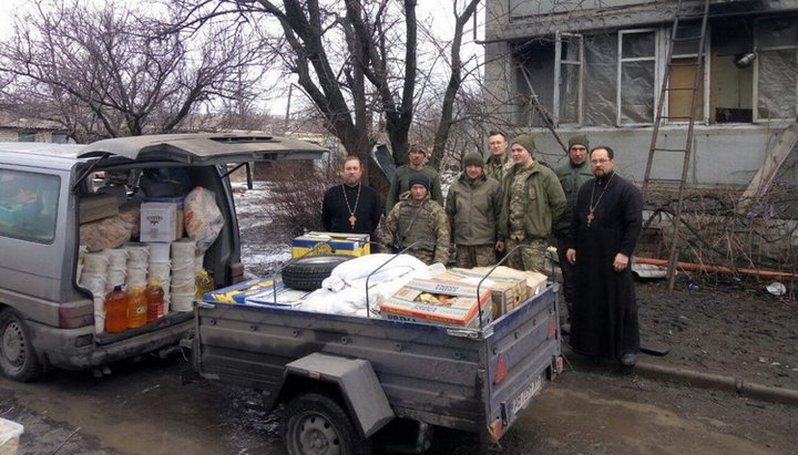 Капелани-волонтери доставили допомогу «Будинку милосердя»