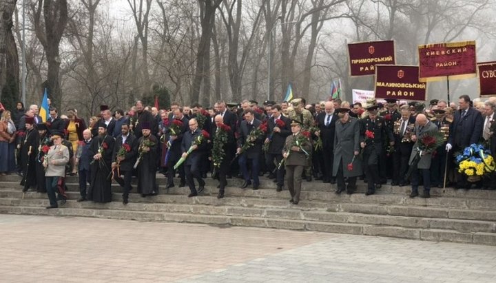 Одесса празднует освобождение от оккупантов времен Второй мировой