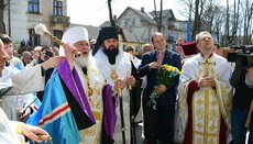UAOC priests obliged to finish worship with prayers for Poroshenko