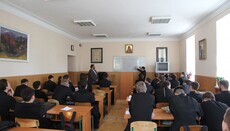 Професор Вищої Церковної Академії Салонік прочитав курс лекцій в КДА