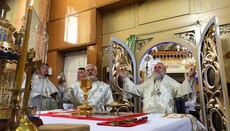 Архієпископ Мукачівський Феодор освятив новий престол в храмі села Канора