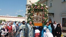 На Волыни тысячи верующих почтили чудотворную икону «Жизнеподательница»