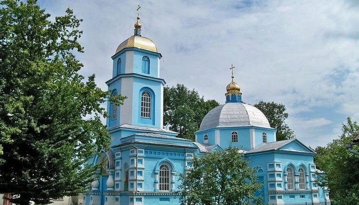 The Holy Assumption Church in the village of Ptichya