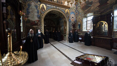 Священний Синод УПЦ розпочався з молитви в Києво-Печерській лаврі