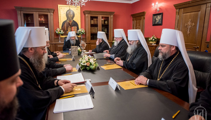 Засідання Священного Синоду УПЦ 25 травня 2018 року