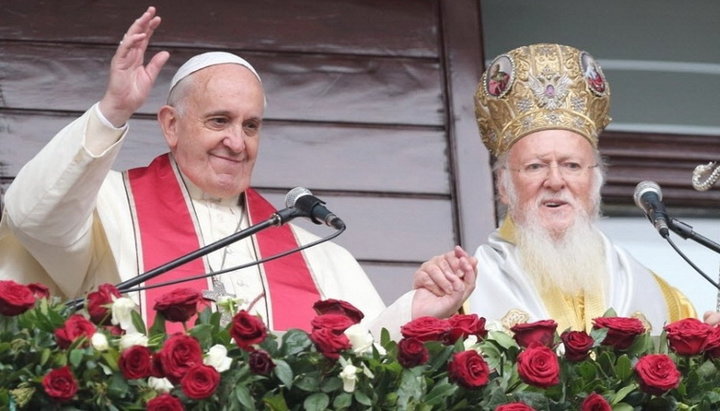 Папа Франциск и Патриарх Варфоломей 