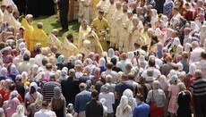 Несколько крестных ходов посетили Свалявский монастырь УПЦ
