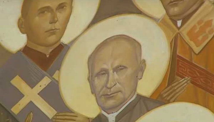 «Ікона Путіна» в церкві Воздвиження Чесного і Животворящого Хреста в Підгірцях