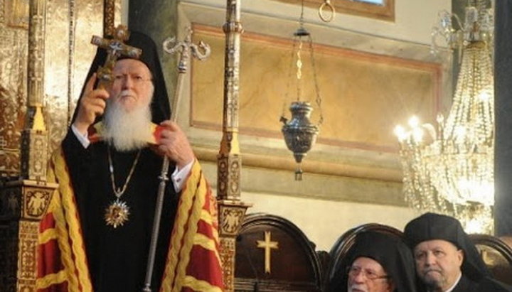 Patriarch Bartholomew at St. George’s Cathedral in Istanbul on June 11