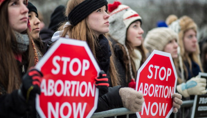 Демонстрации против абортов в США