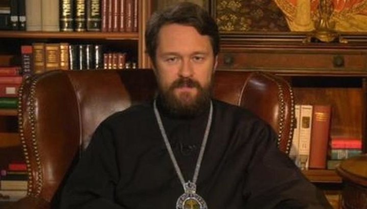 Metropolitan Hilarion of Volokolamsk, head of the Synodal Department for External Church Relations of the ROC