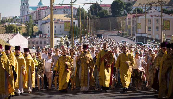 Крестный ход в Гродно