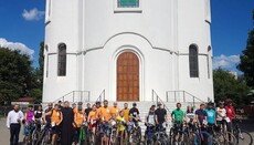 В Одеській єпархії провели велопробіг у день пам'яті св. Петра і Февронії