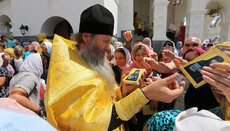 Торжества в скиті Святогірської лаври зібрали близько 2 500 вірних УПЦ