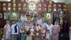 Віряни села Грибовиця відзначили молебнем закінчення будівництва храму