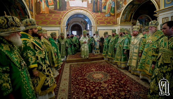 Святкування на честь преподобного Антонія Печерського в Києво-Печерській лаврі