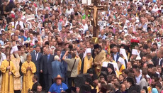 UOC: Attempts to bar believers from cross procession had an opposite effect