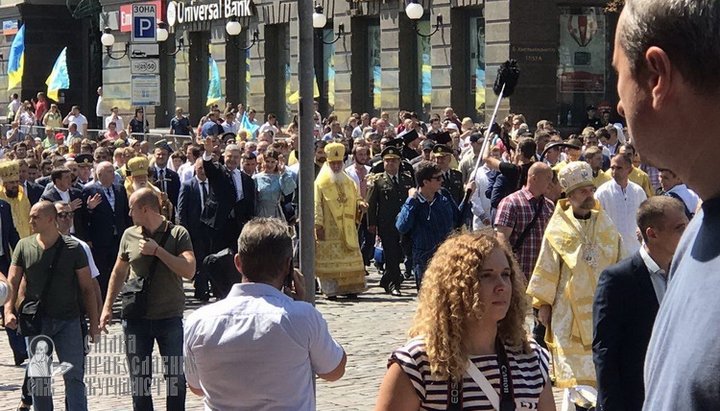 «Cross procession» of the UOC KP. UOJ photo