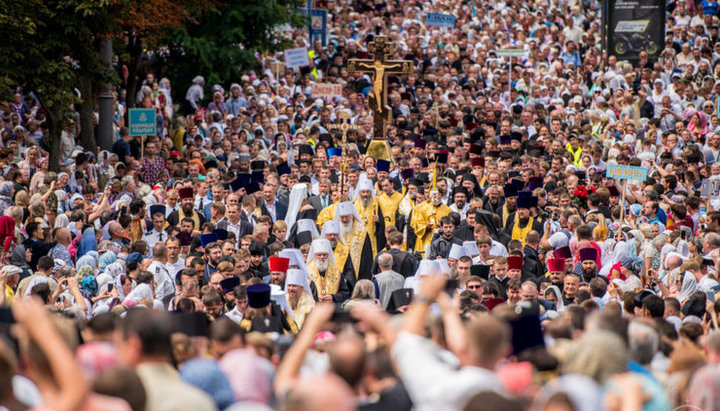 Хресний хід УПЦ 27 липня в Києві