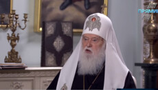 Filaret: The Lord permitted the war for the Kiev Patriarchate’s growth