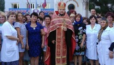 Клірики УПЦ відзначили день св. Пантелеймона молитвою за лікарів і хворих