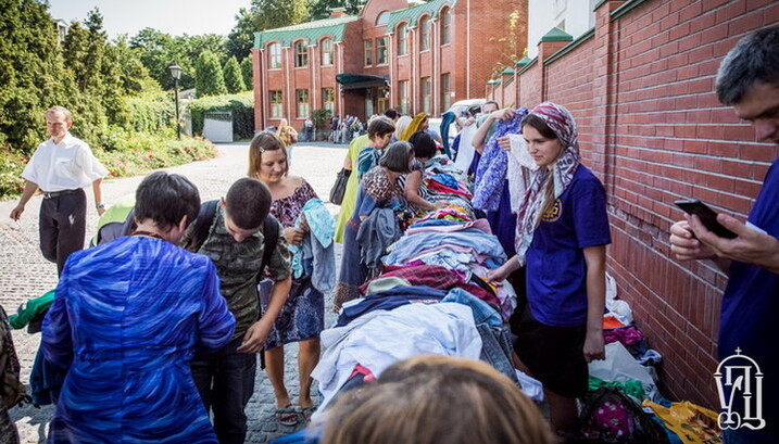 Акция прошла благодаря усилиям Синодального отдела УПЦ по социально-гуманитарным вопросам