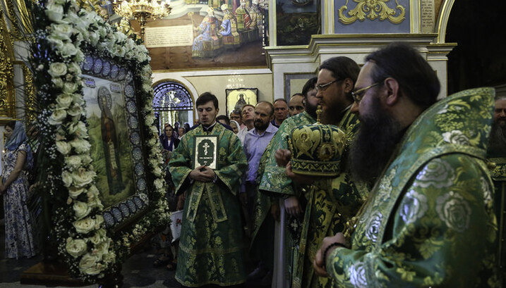 Богослужіння в Києво-Печерській лаврі