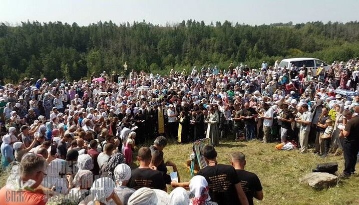 Крестный ход в Почаевскую лавру, 2018 год