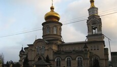 The UOC temple comes under fire in Donetsk region